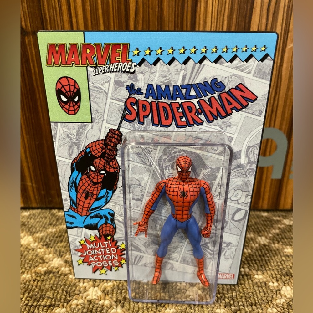 Collectors Marvel The Amazing Spider-Man action figure. New in the box